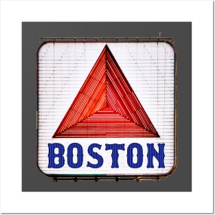 Boston sign Posters and Art